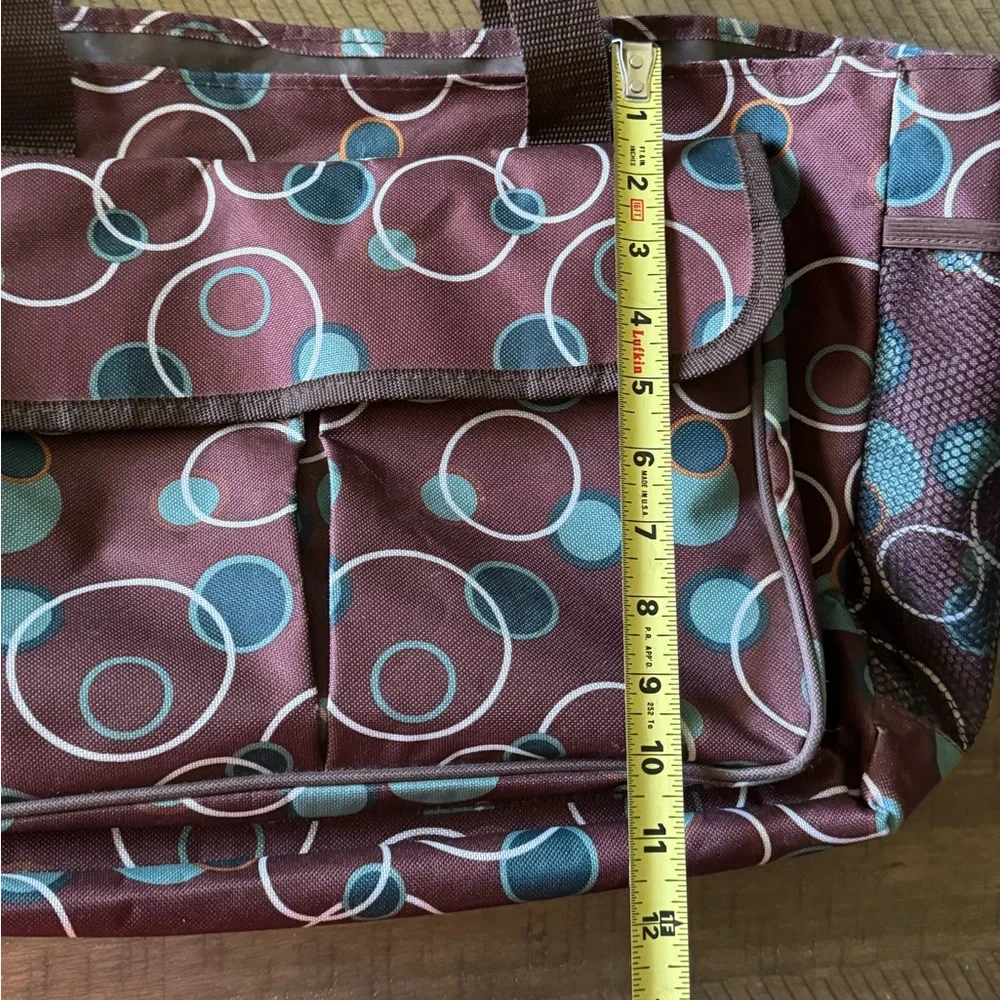 Stylish Brown Patterned Women's Bag